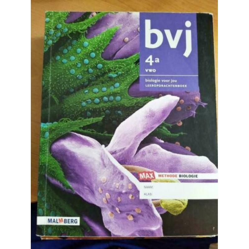 Biologie voor jou en bvj Max! Boeken