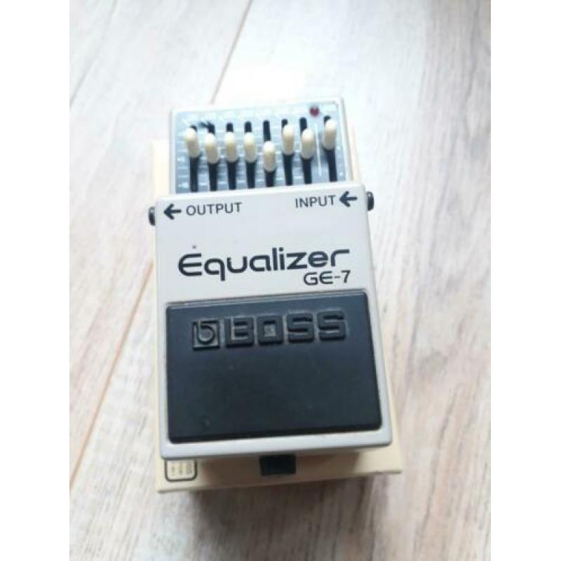 Boss GE-7 equalizer effectenpedaal
