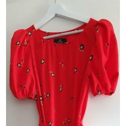 ? NIEUW?COMPAGNIA ITALIANA ? Prachtig Rood jurkje 36/38