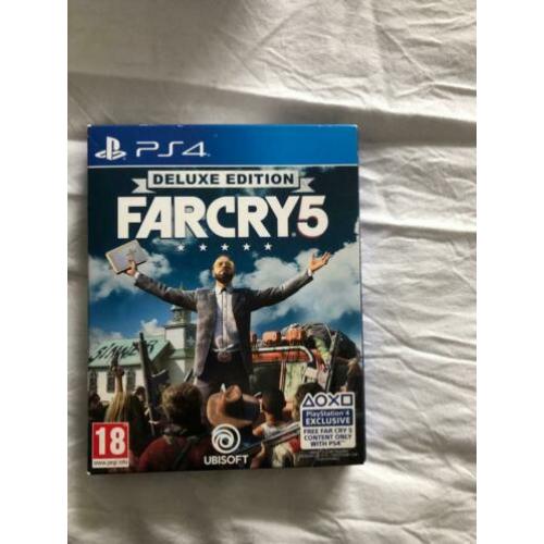 Far Cry 5 deluxe edition ps4