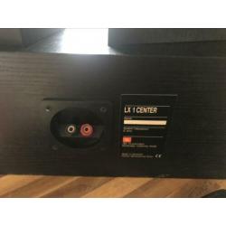 JBL speakers LX1 center plus 2 LX 1 rear.