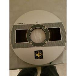Te koop vintage tdk bandrecorder reels met tape