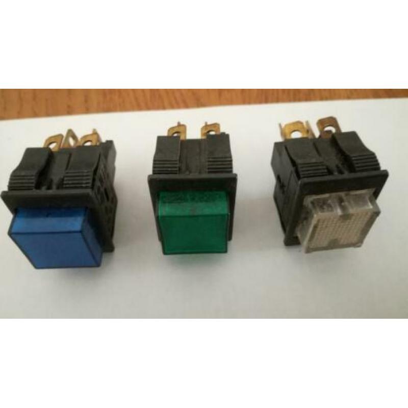 Druk en schakelingen 220 volt Vintage