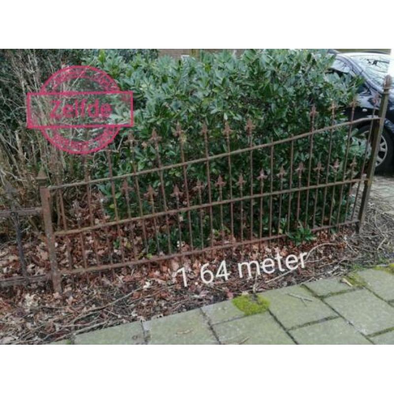 Smeedijzeren tuin hek