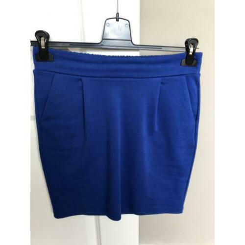 Kobalt blauwe ichi rok maat 38/M