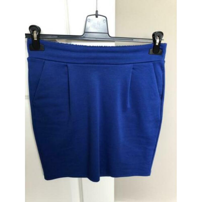 Kobalt blauwe ichi rok maat 38/M