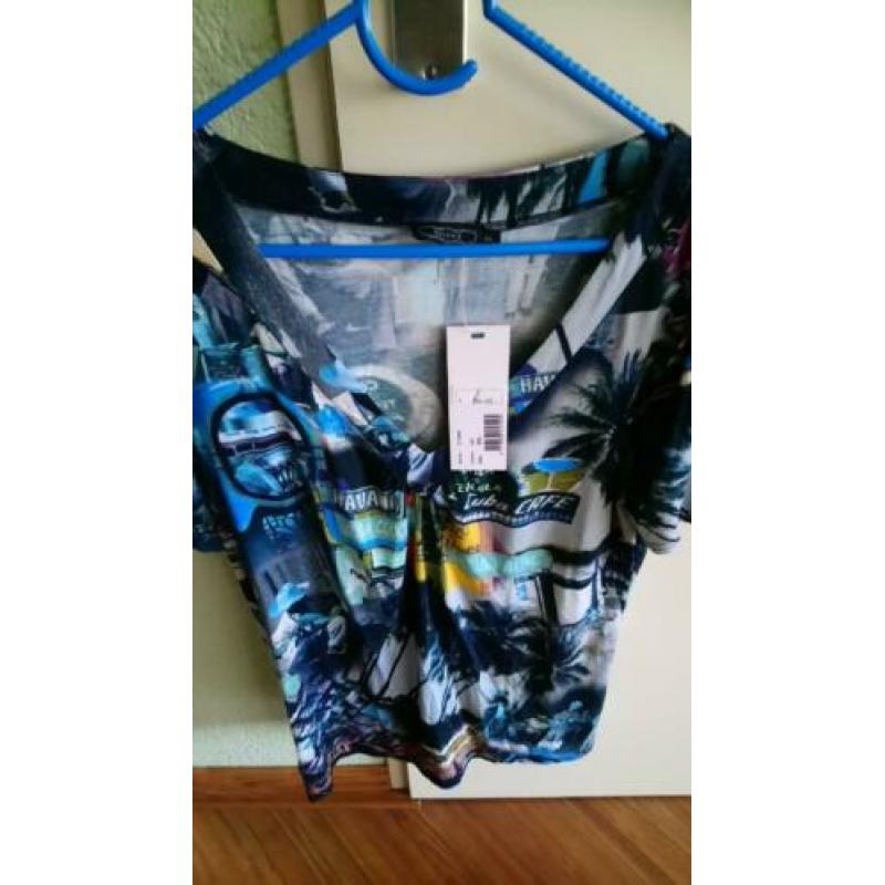 Nieuw met kaartje shirt van Geisha maat xxl