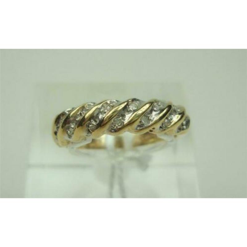 Ring goud & 0.10K diamanten / Z6272