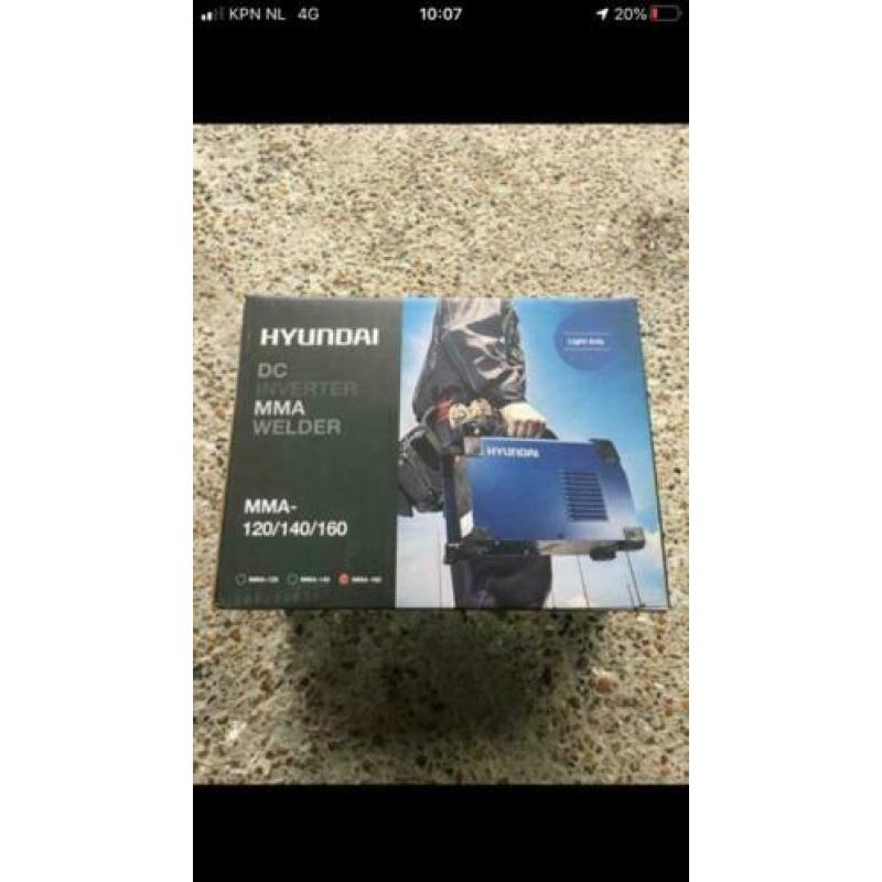 Nieuw in doos, lasapparaat Hyundai MMA160