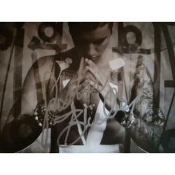 Justin Bieber Purpose Tour Vip Merchandise CD Handtekening