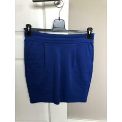 Kobalt blauwe ichi rok maat 38/M