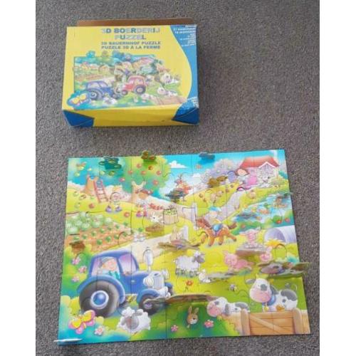 3D puzzel 3-6 jaar, zgan