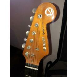 Elektrische gitaar met versterker London city complete set