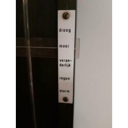 Barometer vintage 117cm ong
