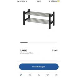 Ikea schoenenrekken