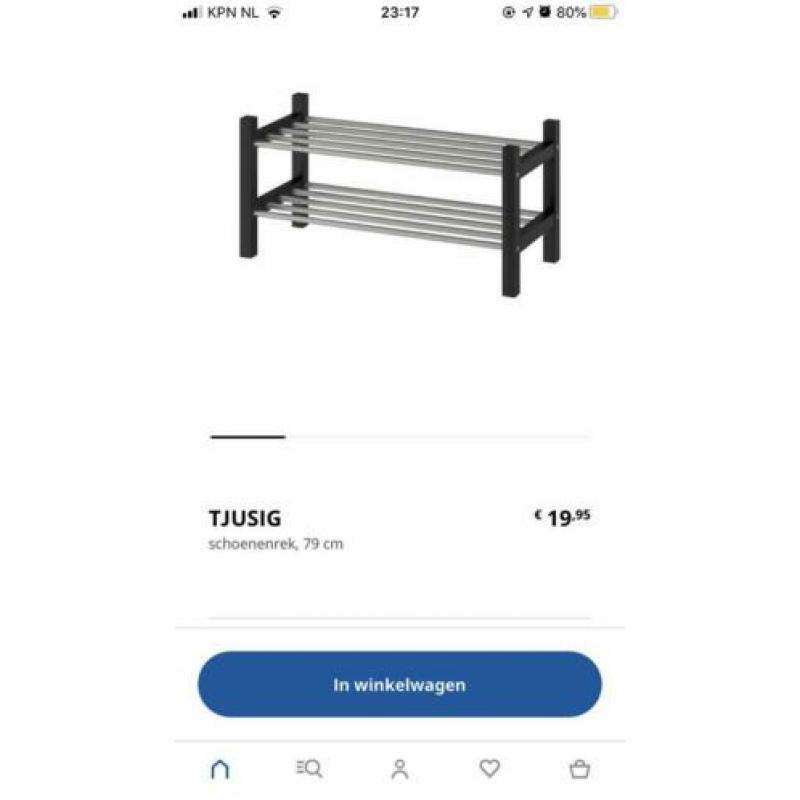Ikea schoenenrekken