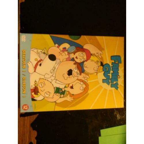 DVD BOX Family Guy seizoen 1,2,5,6,7,8,10