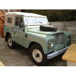Land Rover Series III 88 uit 1980 belastingvrije oldtimer
