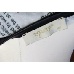 T-shirt zwart/kleur Missy mt M-L