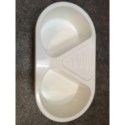 Baby badje met standaard,afvoerslang,wasbakken, thermometer