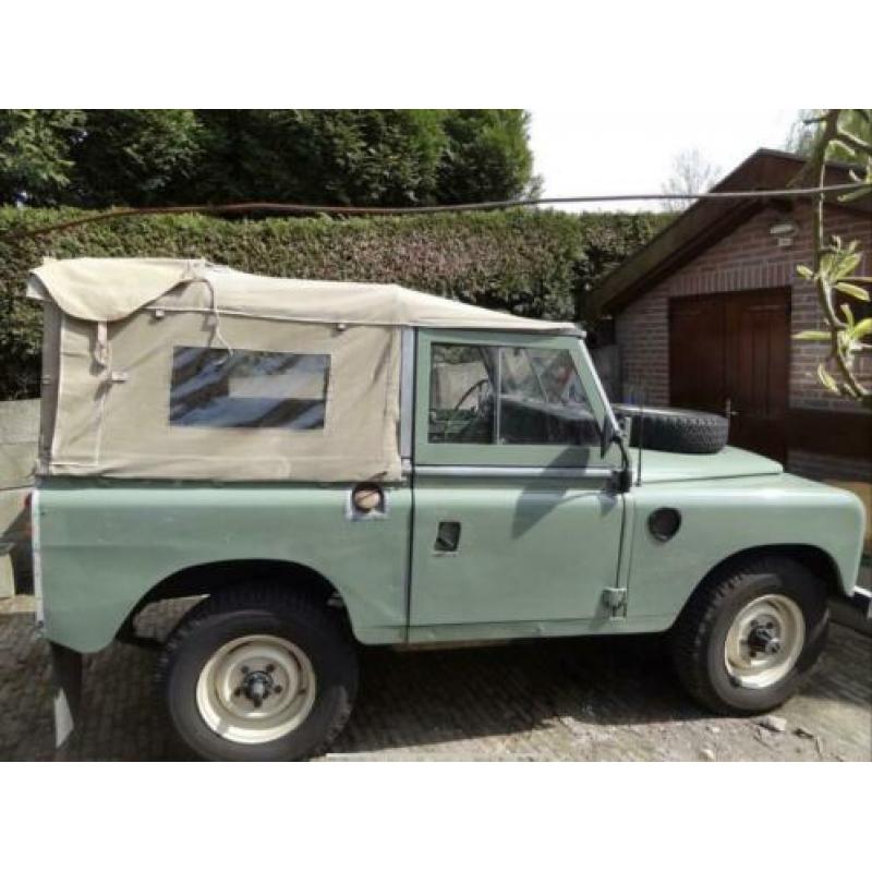 Land Rover Series III 88 uit 1980 belastingvrije oldtimer