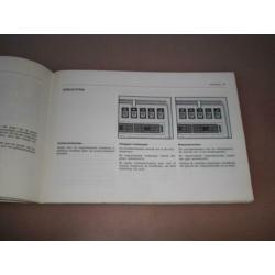 Handleiding/ instructieboekje Opel Rekord/ 1983