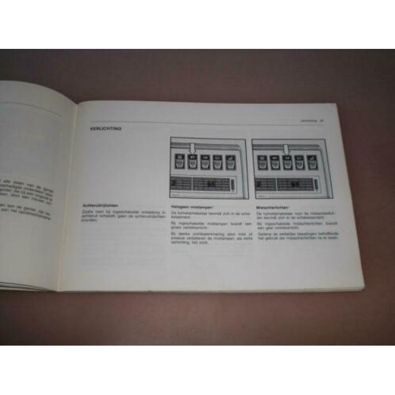 Handleiding/ instructieboekje Opel Rekord/ 1983