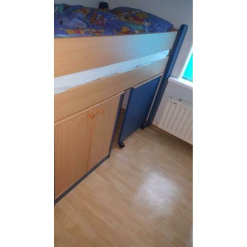 hoogslaper bed 1person