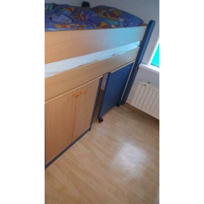 hoogslaper bed 1person