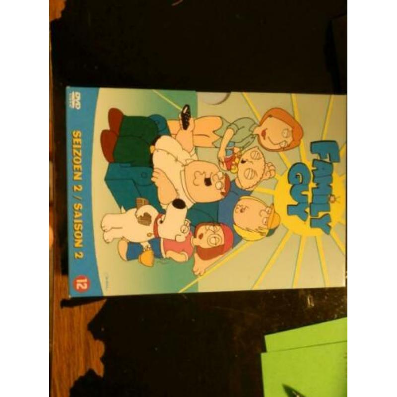DVD BOX Family Guy seizoen 1,2,5,6,7,8,10