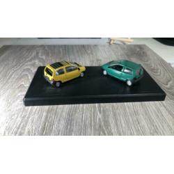 Renault twingo 1/43 solido 2 op display VAVB