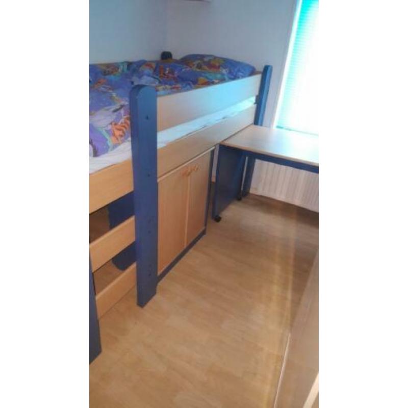 hoogslaper bed 1person