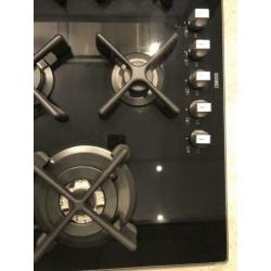 ZANUSSI Gas op glas kookplaat NIEUW!