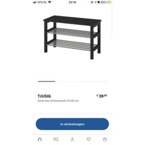Ikea schoenenrekken