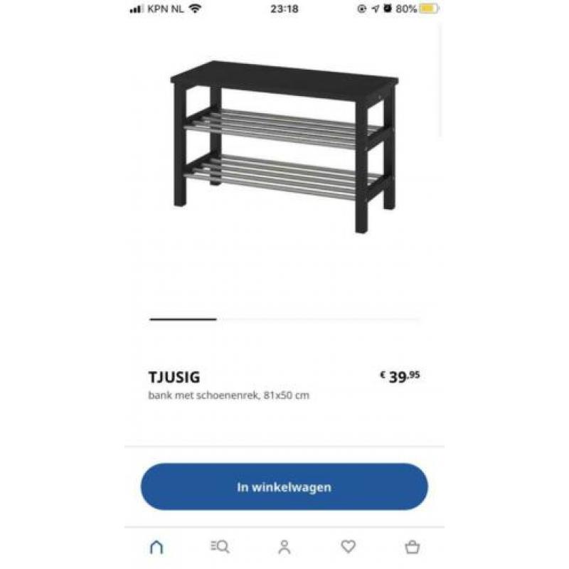 Ikea schoenenrekken