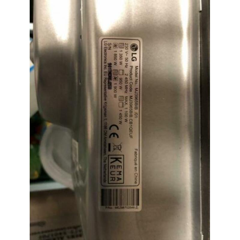 LG combi magnetron met grill