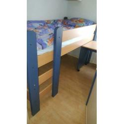 hoogslaper bed 1person
