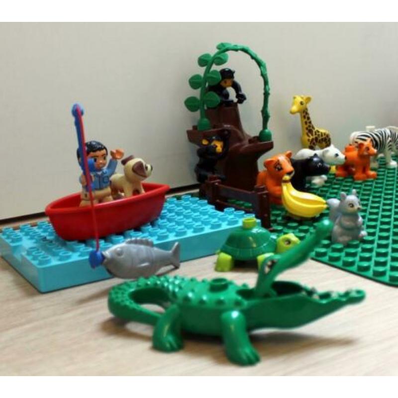 Lego Duplo, leuke set inclusief grondplaat