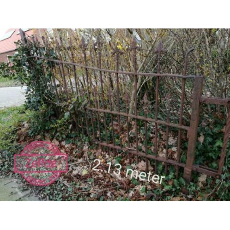 Smeedijzeren tuin hek