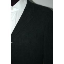 NIEUW EMPORIO ARMANI linnen colbert, blazer, zwart, Mt. 50