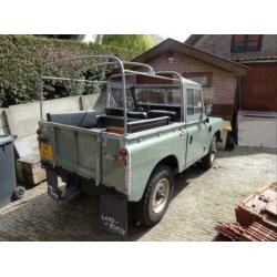 Land Rover Series III 88 uit 1980 belastingvrije oldtimer