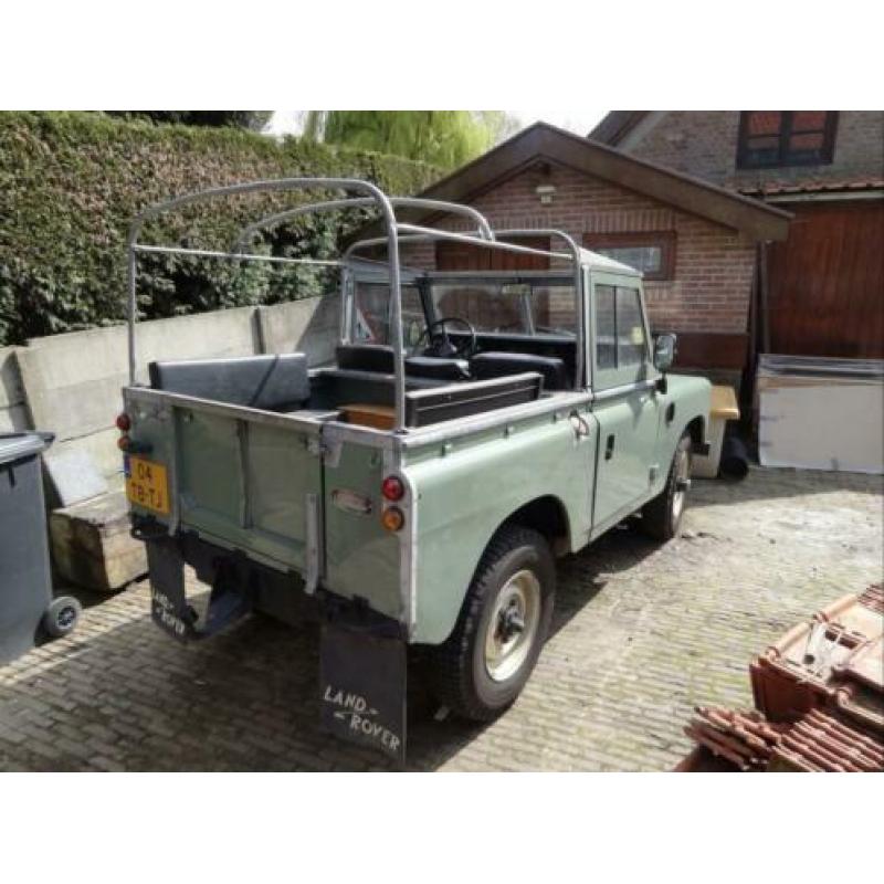 Land Rover Series III 88 uit 1980 belastingvrije oldtimer