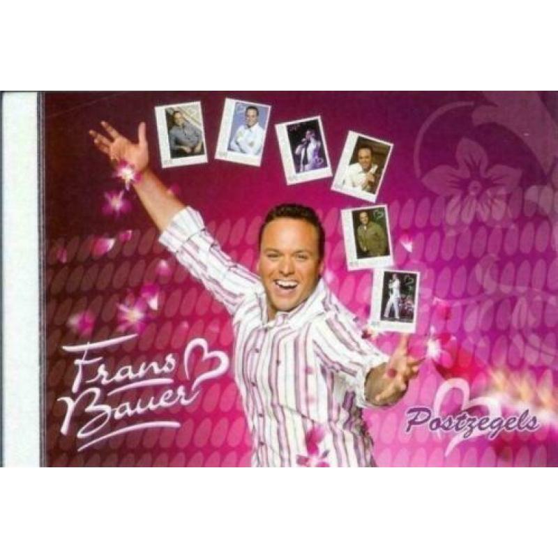 frans bauer postzegel boekje met tekst 1973 t/m 2008
