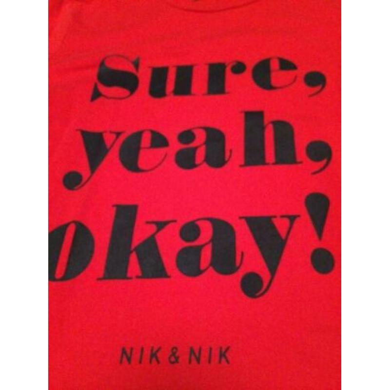 Shirt nik en nik maat 176