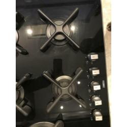 ZANUSSI Gas op glas kookplaat NIEUW!