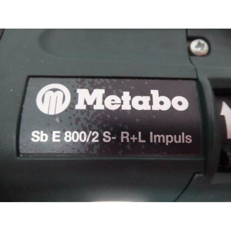 Metabo Sb E 800/2S R+L Impuls NIEUW