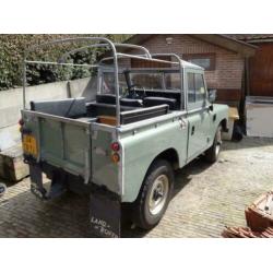 Land Rover Series III 88 uit 1980 belastingvrije oldtimer