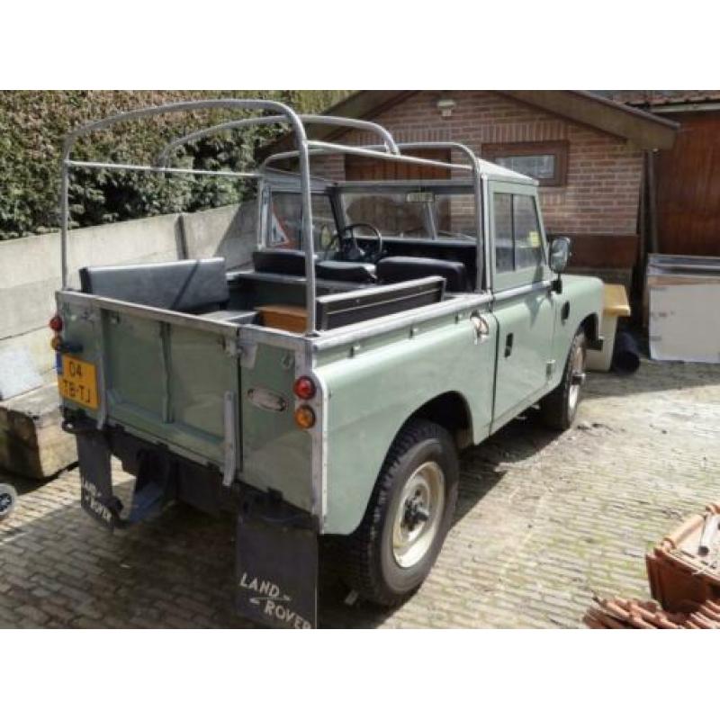 Land Rover Series III 88 uit 1980 belastingvrije oldtimer