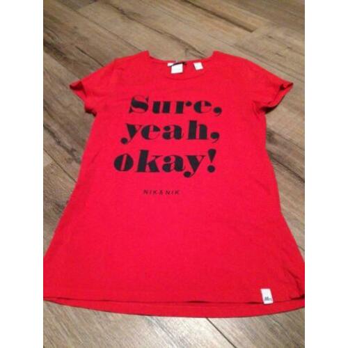 Shirt nik en nik maat 176