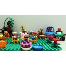 Lego Duplo, leuke set inclusief grondplaat